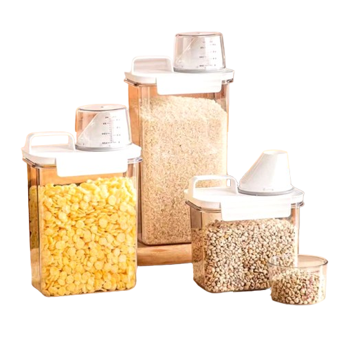 Набір із 3-х контейнерів для порошку, гелю та сипких продуктів